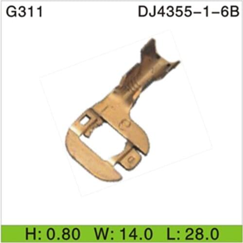 Free shipping 1000pcs Car Electronics & Motorcycle Accessories & Parts G311 Female terminal connector