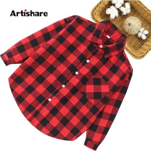 Blouses For Girls Plaid Pattern Blouses For Girl Casual Childrens Shirts For A Girl Spring Autumn Clothes For Girls 6 8 10 12 1