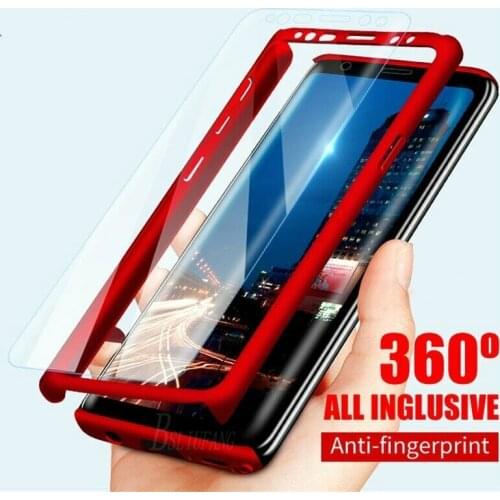 360 Degree protection Case For Samsung Galaxy J4 J6 A6 A8 Plus J8 A7 2018 Full Cover Cases For Samsung A5 A7 A3 J5 J7 2017 Case