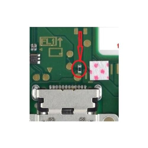 5PCS For Nintendo Switch Small Fuse (Near to Type C Power Charger connector) Motherboard Repair Component Part