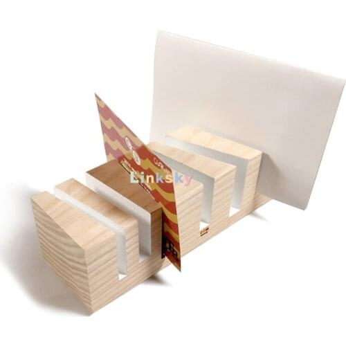 E+m BRIXXS Cuts Organizer,Log Multipurpose Storage,Business Card Holder,Note Postcard Photo Card Slot,Decoration Stationery Gift