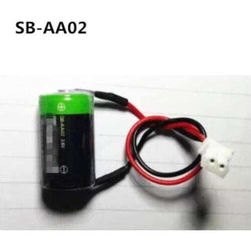 5PCS SB-AA02 SBAA02 AA02 1/2AA 3.6 V lithium battery SB-AA02 SL-350 Li-ion battery With plug
