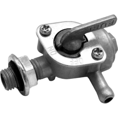 Motorcycle Gas Fuel Switch Petrol Valve Fuel Tank Switch Shut-Off Gasoline Valve Filter Aluminum Alloy Mini Auto Key Ring On Off