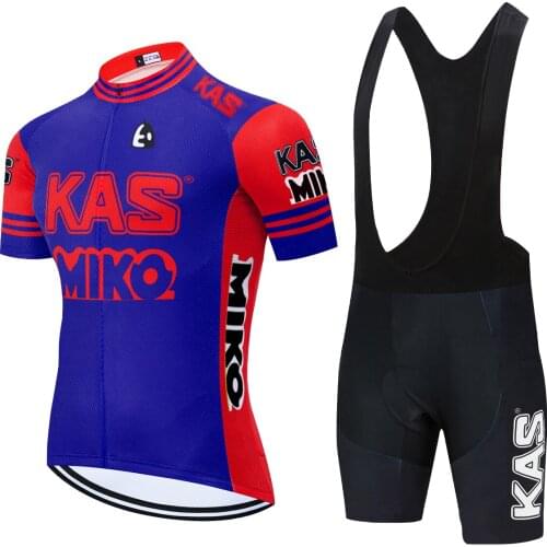New KAS MIKO Summer Cycling Jersey Mens Style Short Sleeves Cycling Clothing Sportswear Outdoor Mtb Ropa Ciclismo Bike Clothing