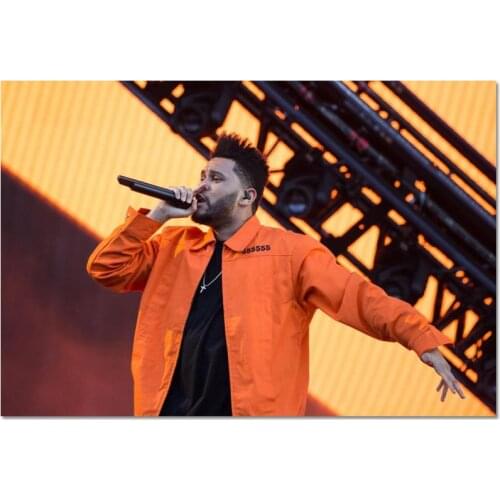 New Arrival Custom The Weeknd Poster Home Decoration Fashion Silk Fabric Wall Poster Customize Poster 2020.6.15