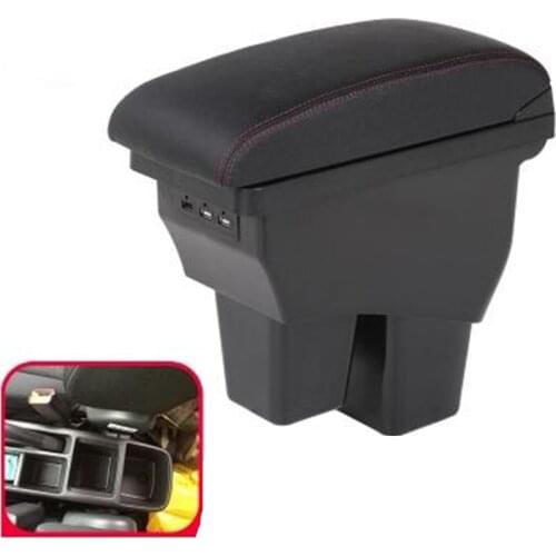 Armrest box For Honda Fit Jazz 2014 2015 2016 2017 2018 central Console content box car styling