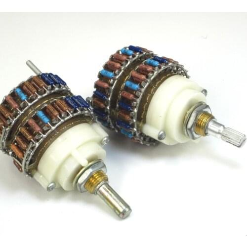 DALE 4 x 24 Step Progressive Shunt Volume Control Potentiomete Dual Channel 10K 50K 100K 250K Optional