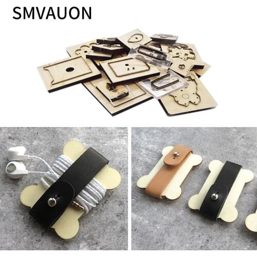 Diy Headphone Cable Buckle Wooden Die Cutting Suitable For Die Cutting Machine New Dies For 2021