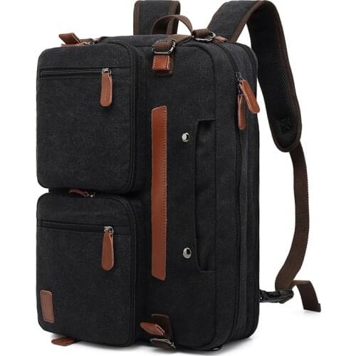 Coolbell Men Backpack Waterproof 15-17" Laptop Shoulder Back Bag Casual Anti-Theft School Bags Causal Gift Office Customized