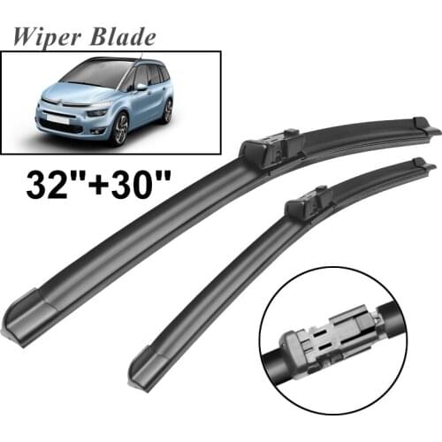 Okowiper RHD & LHD Front Wiper Blades For Citroen C4 Grand Picasso 2014 - 2018 Windshield Windscreen Front Window 32"+30"