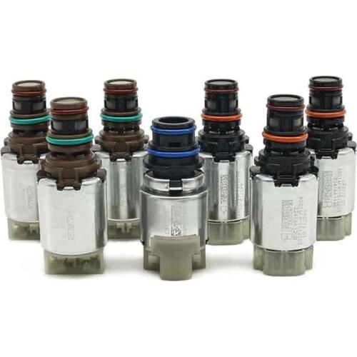 6F35 7 PCS Transmission Solenoids Fit For FORD ESCAPE/FUSION/MAZDA TRIBUTE/MERCURY MARINER/MILAN