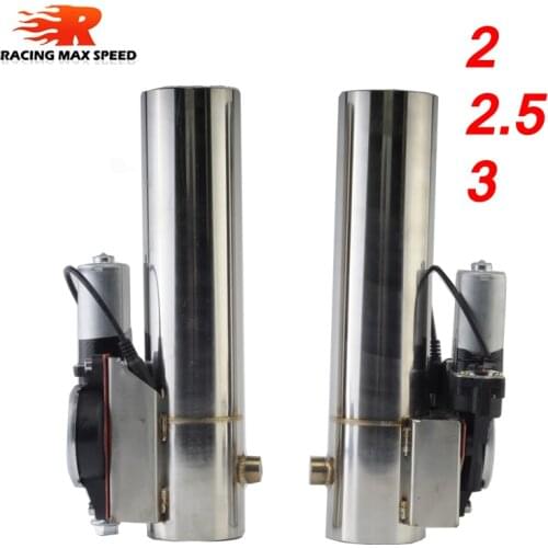 2" or 2.5" or 3"inch straight pipe 304 Stainless steel Electric DOEBLE CONTROL exhaust CUTOUT for generator