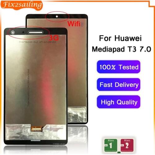 LCD For Huawei Mediapad T3 7.0 3G Wifi Display Touch Screen Digitizer Assembly For Huawei T3 7 BG2-W09 BG2-U01 BG2-U03 LCD