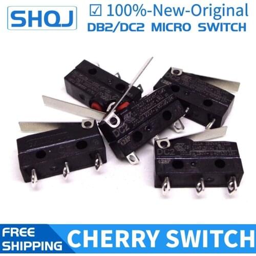 10PCS CHERRY ZF micro switch DC2 DC2C-A1LA DB2 DB2C-A1LA NEW and ORIGINAL