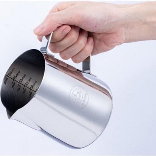 3Size Stainless Steel Pull Flower Cup Milk Frothing Jug Barista Craft Coffee Latte Cappuccino Home Coffee Shop Pull Flower Tools