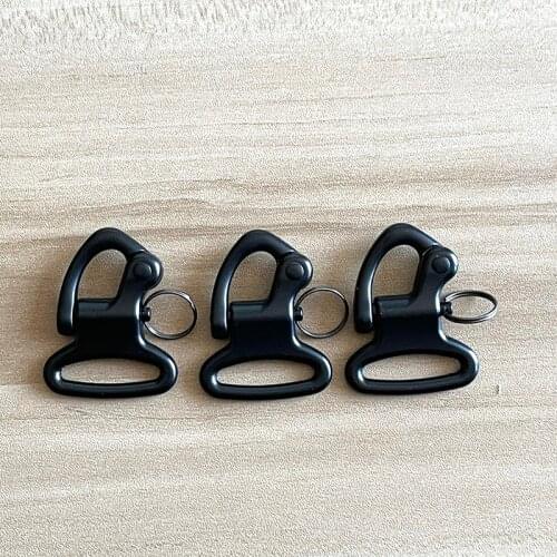 3Pcs HK Type Sling Snap Hook Clips Rifle Strap Gun Attachment Carabiner Buckle