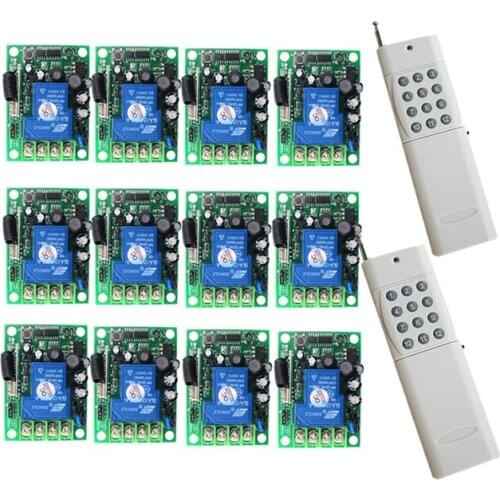 AC85V-265V 3000m Wide Range High Power 30A Relay Wireless RF Remote Control Switch Transmitter & Receiver