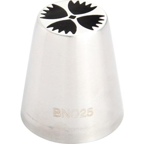 Free Shipping Stainless Steel 18/8 Large Russian Flower Pastry Icing Tips Cake Decorating Cupcake Piping Nozzle #BNO25