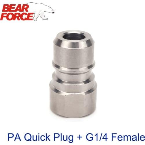 PA Quick Release Fitting Plug + G1/4 Female for Professional High Pressure Washer
