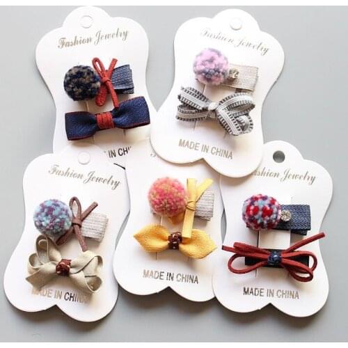 Childrens hair accessories butterfly hair clips. All inclusive 3.5 cm. Safe and not hurt