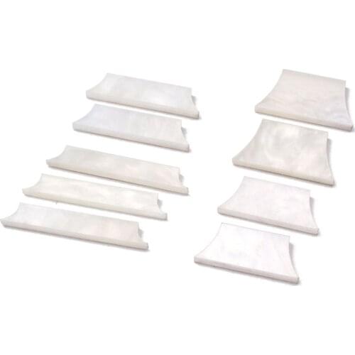 MagiDeal Guitar Accessory 9x White Mother Of Pearl Inlay Material Dots Parts