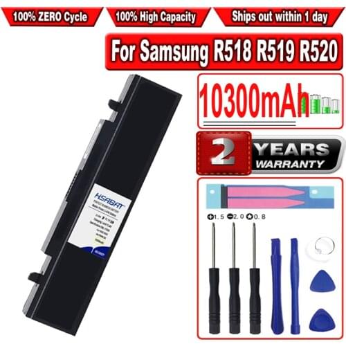 HSABAT 10300mAh Laptop Battery for SAMSUNG R428 R429 R430 R462 R463 R580 R458 AA-PB9NC6B AA-PB9NC6W AA-PB9NC6W/E AA-PB9NC5B