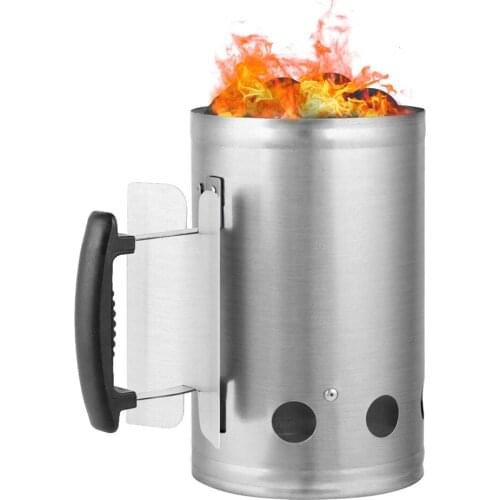 Outdoor Barbecue Tool Fast Charcoal Ignition Barrel Carbon Stove Outdoor Barbecue Fire Starter Bucket Charcoal Stove Apposite