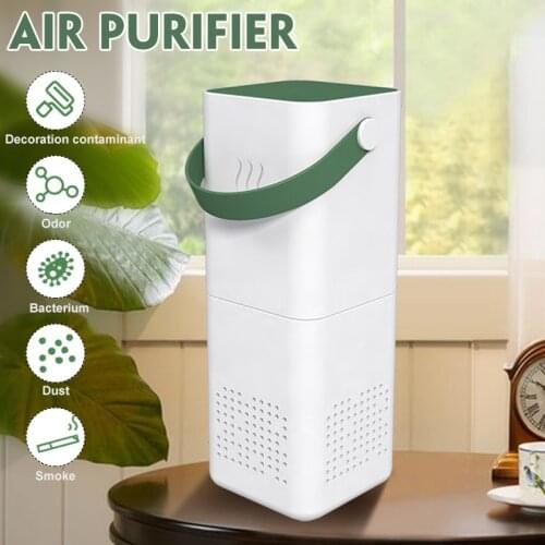 Mini Air Purifier Car Air Purifier Ozone Generator USB Home Kitchen Toilet Air Cleaner Remove Formaldehyde Smoke Pet Deodorizer
