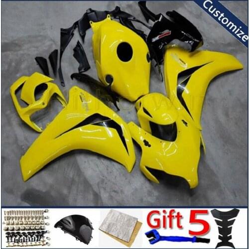 Motorcycle bodywork kit For CBR1000RR 2008 2009 2010 2011 CBR 1000RR 08 09 10 11 motorcycle fairing Injection mold yellow