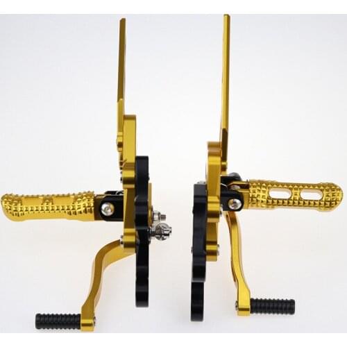 Motorcycle CNC Adjustable Rear Set Rearsets Footrest Foot Rest For Kawasaki z900 2017-2018-2019-2020