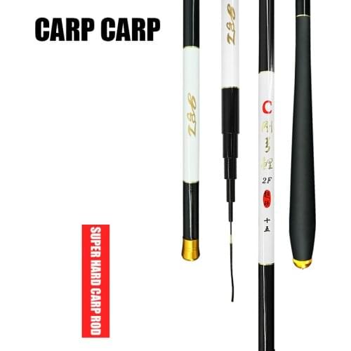 3.6/3.9/4.8/7.2m Fishing Rod Taiwan Fishing Rod Pole Carbon Portable Anti-slip Handle Telescopic Durable Tackle For Lake Anglers
