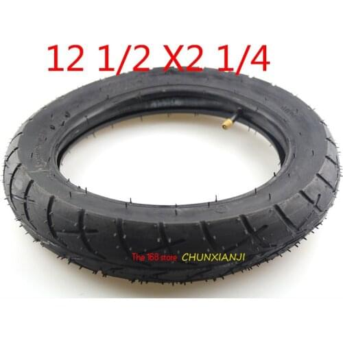 Lightning Shipment 12 1/2 * 2 1/4 Inner and Outer Tire for Many Gas Electric Scooters and E-Bike 12 1/2x2 1/4 Tyre