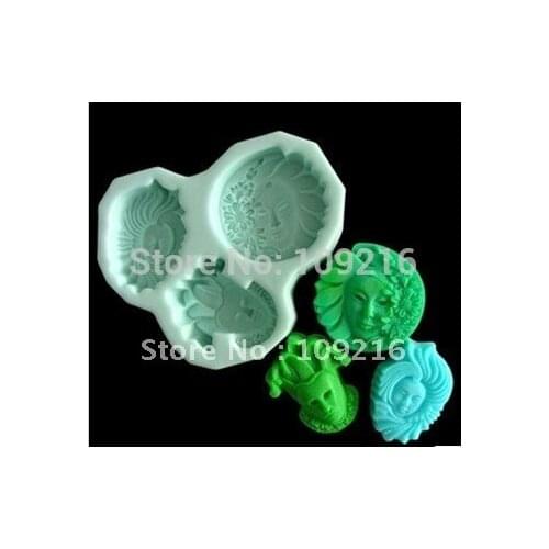 Wholesale!!!1pcs 3-Style Facebook (R0124) Silicone Handmade Soap Mold Crafts DIY Mold