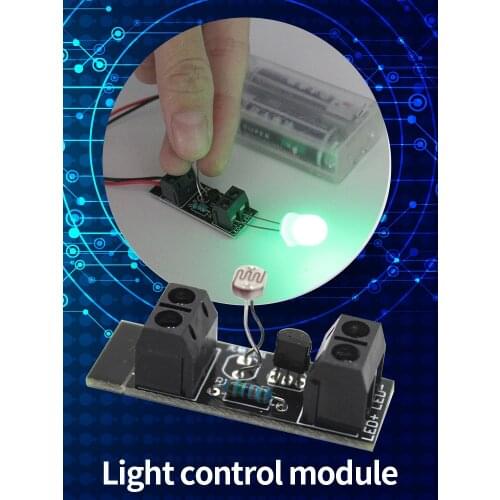 Intelligent Light Control Sensor Switch Module Light Sensor Board for LED Night 3V Power Supply DIY RC Robot Car Toys Production