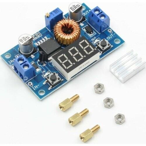 LED XL4015 5A DC DC Voltage Step Down Buck Converter Volt Meter With Display