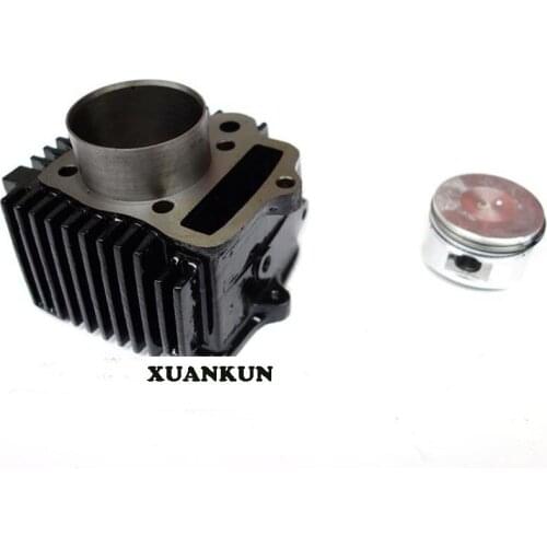 XUANKUN 110CC-124CC Engine Cylinder Head Cylinder Off-Road Motorcycle ATV Engine Cylinder Piston Cylinder Head