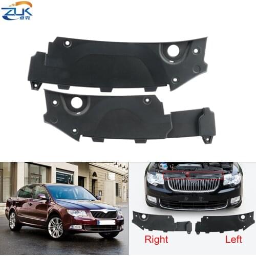 ZUK Radiator Top Cover Grille Upper Guard Plate Shroud For Skoda Superb 2009 2010 2011 2012 2013 OEM:3T0807081 3T0807082