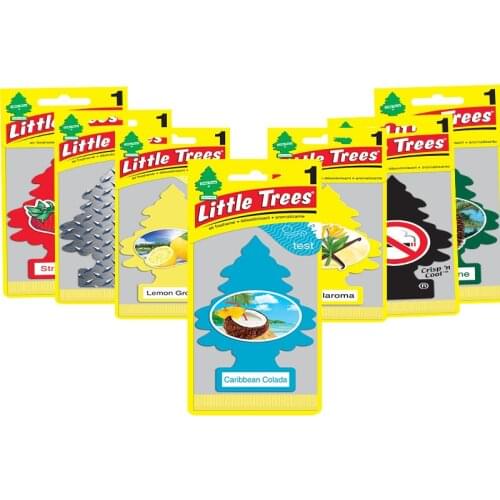 1pcs Car Hanging Perfume Air Freshener Cute Tree Fragrance Scent Papers Lavender Lemon Strawberry Coconut Cherry Blossom