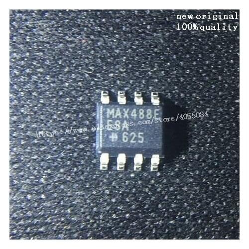 2PCS MAX488EESA+T MAX488EESA MAX488 MAX488E ESA Electronic components chip IC