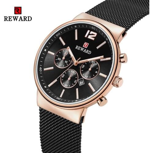 Men Watches Full Stainless Steel Analog Quartz Watch Man Auto Date Waterproof Mens Wristwatches Fashion Male Clock Montre Homme