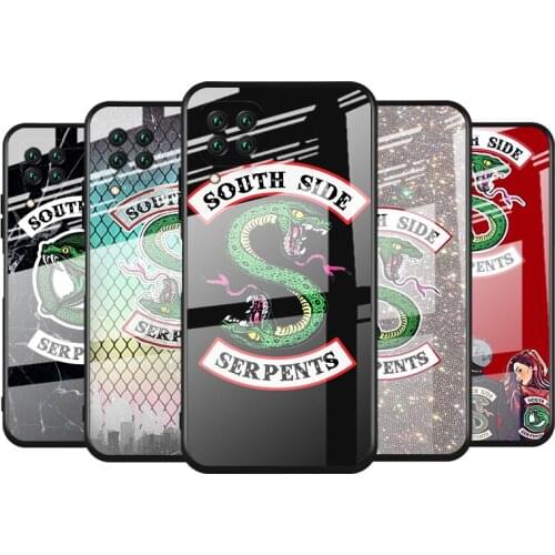 Tempered Glass Cover Riverdale southside For Huawei Y6 Y7 Y9 Y5P Y6P Y8S Y8P Y9A P Smart Z 2019 2020 2021 Phone Case