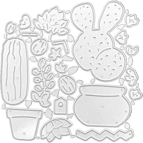 Julyarts Cactus Craft Dies Molds Dies Scrapbooking Nouveau Arrivage 2021 Paper Cards Decorative Crafts Embossing