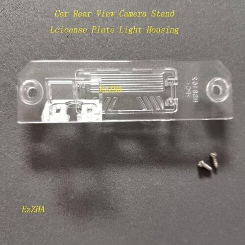 EzZHA Car Rear View Camera Bracket License Plate Light Housing Mount For Volkswagen VW Lupo Lavida Jetta MK6 2008-2013