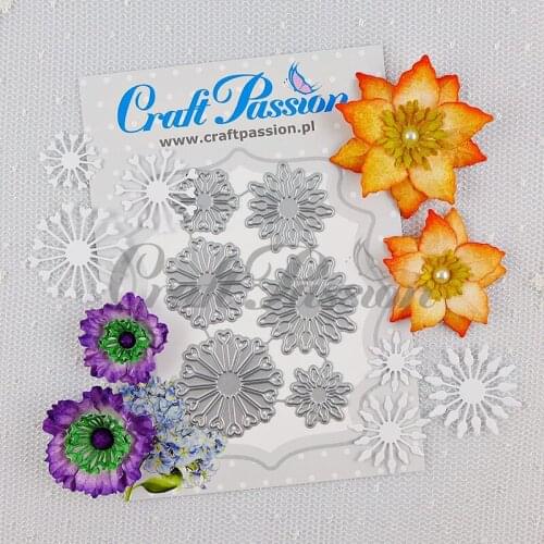 CH New Arrival Flower2 Metal Cutting Dies Stencils for Scrapbooking/photo Album stamps Decorative Embossing DIY Cards