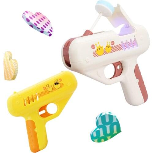 Candy Gun Sugar Lollipop Gun Sweet Toys for Girlfriends Light Toy lollipop storage Toy for Children Adult I Love You