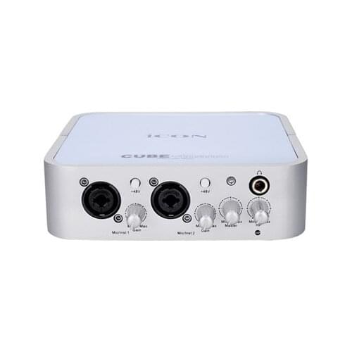Hot New icon cube 4nano 4 in 4 out computer professional external sound card USB recording audio Interface Dual MIC Full duplex