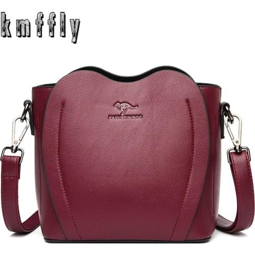 Luxury Handbags Women Bags Designer Solid Color Soft Leather Crossbody Bags for Women 2021 Shoulder Bag Female Messenger Bag