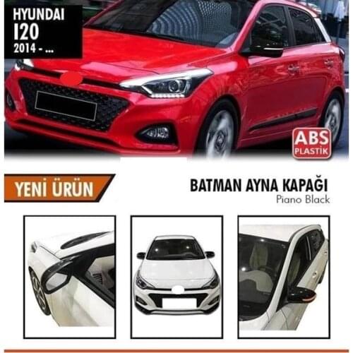 Left-Right) For Hyundai İ20 Bat Mirror Cover (Signal) piano Black 2014 and After Full Harmony 1 Suit 2 Pieces (Left-Right)
