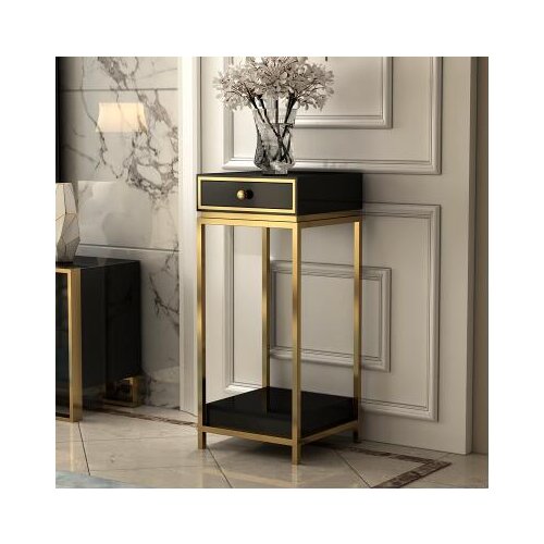 Modern stainless steel aureate flower rack contracted flower a few sitting rooms adornment wear a plant to wear balcony be born