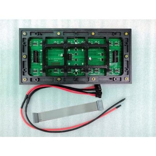 P8 LED Screen Module Outdoor 256*128mm 32*16 pixels 1/4 Scan RGB SMD3535 Full Color Hign Brightness LED Display Panel